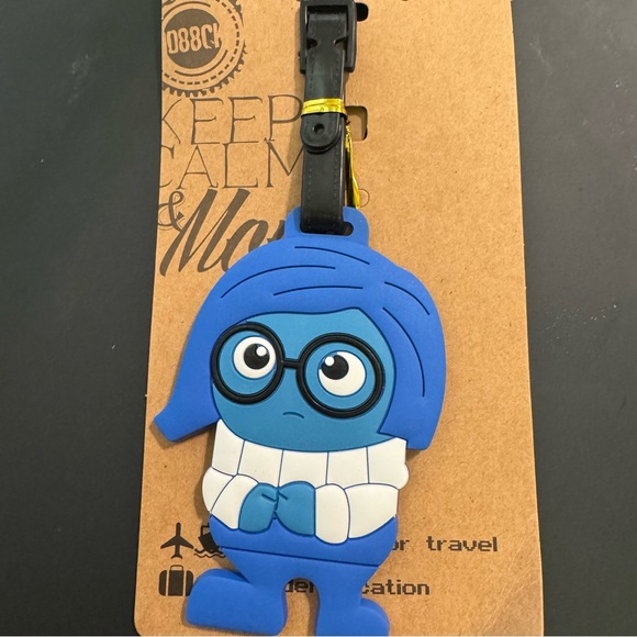 NWT Sadness Luggage Tag - Picture 2 of 10